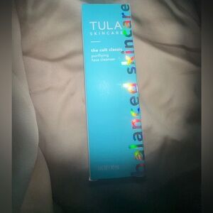 Tula Skincare Purifying Cleanser in Blue